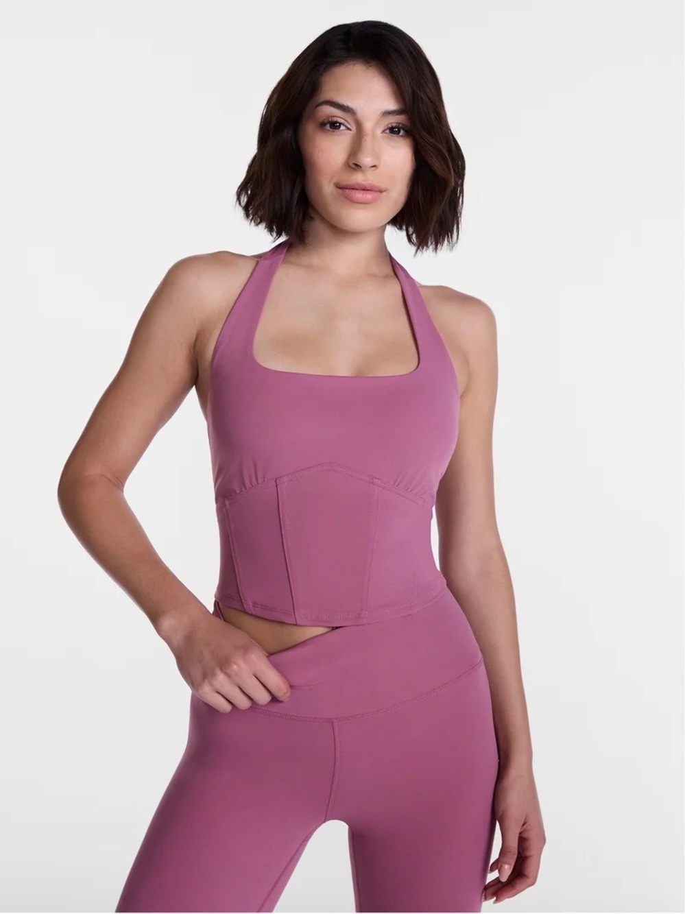 Avia Women’s SoftSculpt Corset Halter Bra NWT